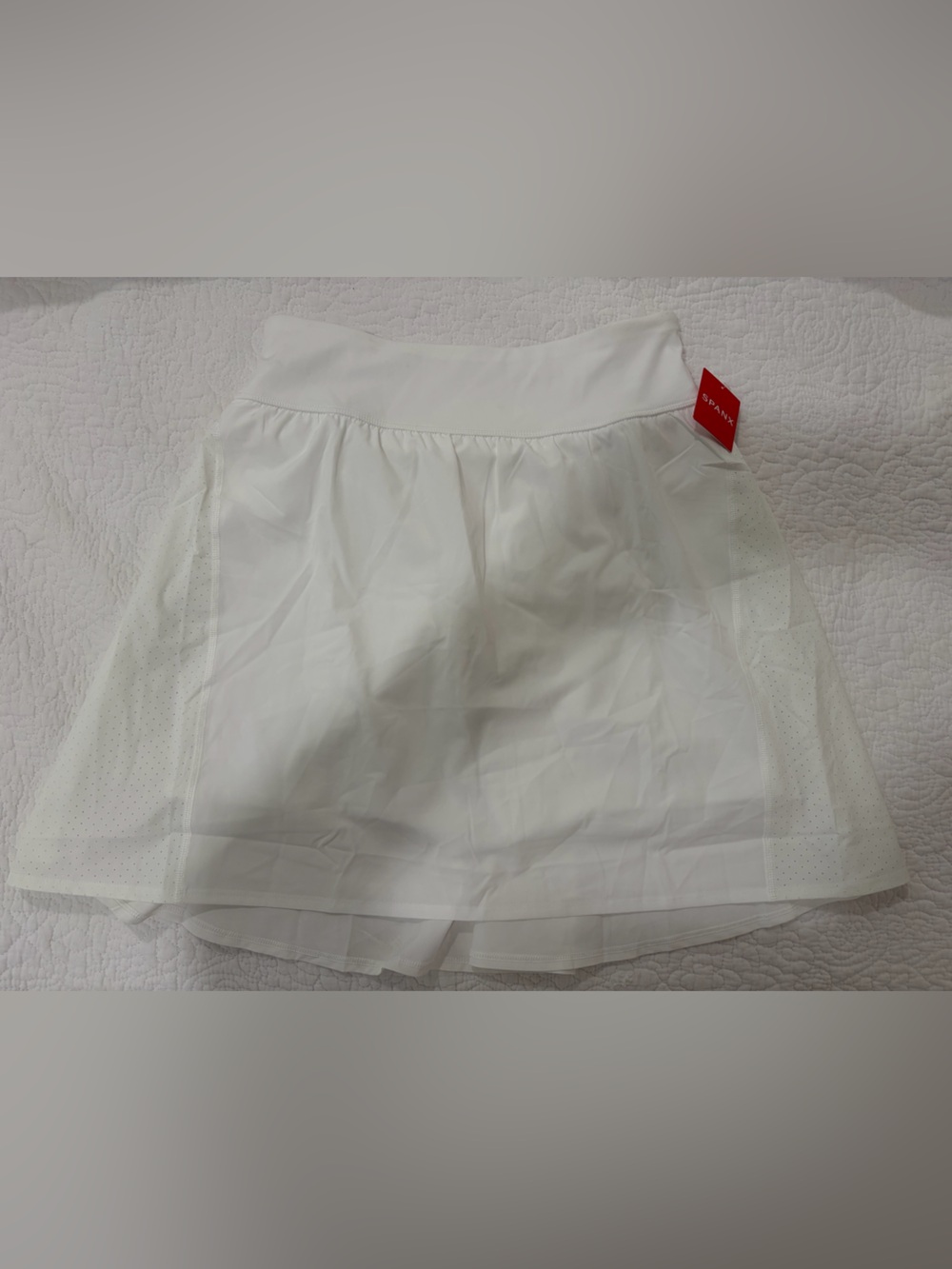 SPANX GET MOVING SKORT, 17”